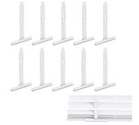 Lot de 10 Attache Volet Roulant Electrique,Attache Tablier Volet Roulant | Mini Ressort de Suspension pour volet,Attache Tablier Souple Volet Roulant en Métal,avec Volets Électriques et Manuels