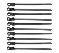 Lot de 10 attaches de câble robustes en nylon pour maison, bureau, ingénieur 0,48 x 20 cm
