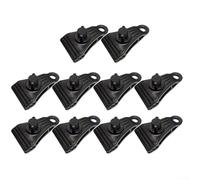 Lot de 10 attaches de tente résistantes au vent pour sécuriser la bâche et le soutien du matériel pendant le camping (10 pièces)