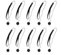 Lot de 10 attaches universelles pour bouchon d'objectif d'appareil photo - Pour objectifs Canon, Nikon, Sony, Sigma et Tamron DSLR/Mirrorless