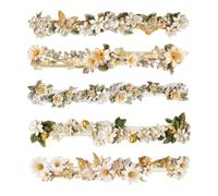 Lot de 10 autocollants de bordure florale pour scrapbooking, planificateur, journal, cadre photo, fabrication de cartes, loisirs créatifs