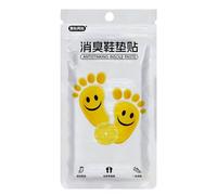 Lot de 10 autocollants désodorisants à usage unique pour les pieds - Ingrédients naturels - Déodorants pour chaussures pour professionnels et athlètes