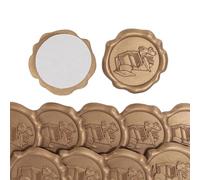 Lot de 10 autocollants en cire pour chapeau de remise de diplôme