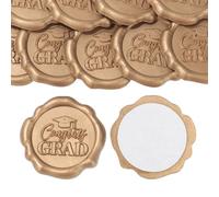 Lot de 10 autocollants en cire pour chapeau de remise de diplôme