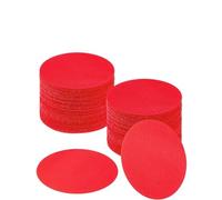 Lot de 10 Autocollants for Tapis Magic Mark Classroom Its Sitting Carpet Spots Marqueur coloré Rond for décoration Chambre(10PCS 10CM Red)