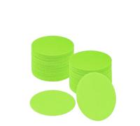 Lot de 10 Autocollants for Tapis Magic Mark Classroom Its Sitting Carpet Spots Marqueur coloré Rond for décoration Chambre(10PC 12CM LightGren)