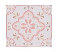 Lot de 10 autocollants imperméables pour carrelage de style vintage et texture en relief, adaptés pour les murs, les rehausseurs d'escalier, la cuisine, les meubles et les surfaces planes (grand)