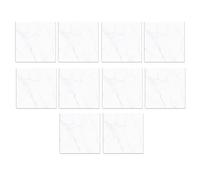 Lot de 10 autocollants muraux en marbre imperméable et résistant à l'humidité pour cuisine, salle de bain, texture d'impression haute définition, résistant à la chaleur, décoration en mousse XPE
