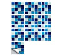 Lot de 10 autocollants muraux imperméables en PVC pour cuisine et salle de | Les murs en PVC résistent à l'eau et aux taches, ce qui les rend parfaits pour les cuisines et les salles de bains sans