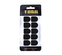 Lot de 10 autocollants pour doigts de jeu mobile pour écran tactile résistant à la transpiration et à la transpiration et respirant