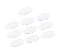 Lot de 10 autocollants ronds NTAG215 avec capacité de lecture et d'écriture rapide pour la sécurité des entreprises, programmable