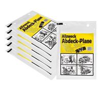 KOTARBAU® Lot de 10 films de masquage 4x5m Film anti-poussière transparent Film de construction Bâche plastique Bâche de peinture à usage général Film de peinture pour rénovation et déménagement