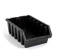 Lot de 10 bacs de rangement ERGO-BOX XXL noir pour atelier ou garage taille 5