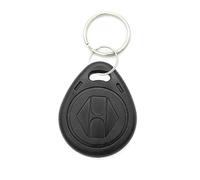 Lot de 10 badges d'identification RFID 125 kHz avec porte-clés, lisez et réécrivez de type réinscriptible/statique, puce T5577 compatible avec puce EM4305, 6 couleurs au choix