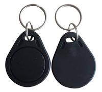Lot de 10 Badges RFID 13.56Mhz Programmable MCT Android UID modifiable Puce CUID Noir