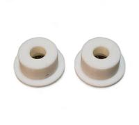 Lot de 10 bagues de charnière renforcées pour meuble à chaussures Ikea | Charnière en plastique renforcé blanc - Pièce de rechange pour meuble à chaussures Ikea Bissa