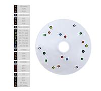 Lot de 10 bagues de guidage en laiton avec broche de centrage pour plaque de base de défonceuse en acrylique, compatible avec Porter-Cable, Craftsman Power Rou