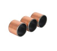 Lot de 10 bagues de palier autolubrifiantes sans huile - Douilles en cuivre composite résistantes à l'abrasion de 3 mm et 4 mm(4x6x5mm)