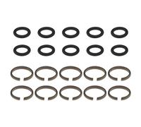 Lot de 10 bagues de retenue pour visseuse à percussion, avec joint torique, convient pour visseuse à percussion 1/2", pièces d'outils et accessoires