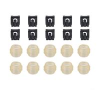 Lot de 10 bagues de transmission automatique avec clips de liaison pour Mercedes 450SE 450SEL 450SL 450SLC 500E 500SEC 500SEL 500SL 560SEC 560SEL 560SL