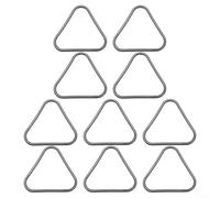 Lot de 10 bagues d'étanchéité en métal haute pression pour modèles Karcher K2 K3 K4 Numéro de pièce 9.081-422.0 Bague de serrage triangulaire pour arrêter les fuites et restaurer efficacement les