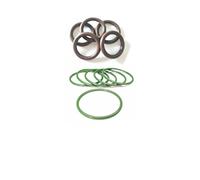Lot de 10 bagues d'étanchéité FKM épaisseur/CS 1,8 mm bande de joint torique en caoutchouc fluoré rondelle de rechange résistance à l'huile joint torique automatique 1,8-39,1 x 35,5 x 1,8 mm, co
