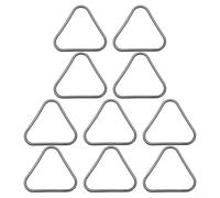 Lot de 10 bagues d'étanchéité triangulaires en métal pour Karcher 9.081-422.0 conçues pour s'adapter aux nettoyeurs haute pression K2 K3 K4