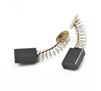 Lot de 10 balais de carbone 6 x 12 x 17 mm pour outils électriques, moteurs, perceuses et tronçonneuses compatibles avec différentes marques Power Gadget