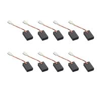 Lot de 10 balais de carbone de rechange pour outils électriques Bosch compatibles avec GWS14-150 GWS15-150 GWS10-125 125CI GOP12CE GG 5 x 10 x 17 mm