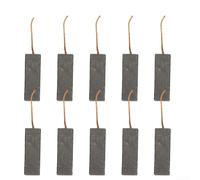 Lot de 10 balais de carbone pour moteur de machine à laver Siemens avec éléments en fibre de carbone et cuivre pour l'entretien du moteur