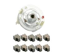 Lot de 10 balais de charbon avec porte-balais for perceuse électrique RS775 RS750 RS755 RS 775 750, accessoires for outils électriques