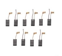 Lot de 10 balais de charbon compatibles avec Bosch 5-40 DCE pour GSH | Carbone + métal, compatible avec 11235EVS 11241EVS 11248EVS, remplace la pièce 1617014135, résout les problèmes de moteur