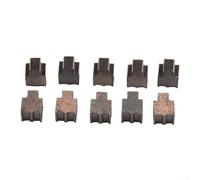 Lot de 10 balais de charbon de rechange pour outils électriques RS775 RS750 RS755 Performance fiable