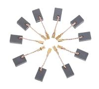 Lot de 10 balais de charbon for moteur en graphite et cuivre 6 x 8,5 x 13,5 mm, for marteau électrique, balais de charbon for moteur électrique