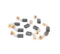 Lot de 10 balais de charbon for outils électriques, 6,5 x 7,5 x 12,5 mm, 7 x 11 x 17 mm, remplacement de balais en graphite for meuleuse d'angle à marteau électrique(7x11x17mm)