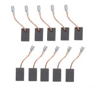 Lot de 10 balais de charbon pour Bosch GWS14150 15150 10125 125CI GOP12 compatibles avec les outils électriques GG8 LC L GGS8 GWS10 125
