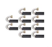Lot de 10 balais de charbon pour l'entretien des outils électriques et de l'aspirateur, avec support et ressort pour une performance optimale