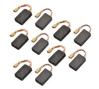 Lot de 10 balais de charbon pour meuleuse d'angle Bosch - Balais de charbon de rechange pour GWS 1000/1100/1400 Series & Models SG1250, PW5000C, BO6040, 9565PCV, 9565CVL - 5 x 10 x 17 mm