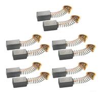 Lot de 10 balais de charbon pour moteur électrique 6,5 x 7,5 x 13,5 mm