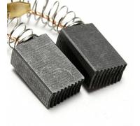 Lot de 10 balais de charbon pour outils électriques - 15 mm x 10 mm x 6 mm - Pour perceuse, marteau et meuleuse