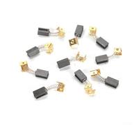Lot de 10 balais de moteur en carbone 6,4 x 7,9 x 12,5 mm pour meuleuses d'angle Black & Decker CD105, CD110, CD115, KG900, KG915, KG725, AST6, AST15 - Outil électrique de rechange