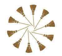 Lot de 10 balais pour Halloween - Décoration de Balai Miniature Arrangement de décor de Salle de - Ornement d'halloween CASA ta Décorer Les Accessoires