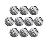 Lot de 10 balles d'entraînement en mousse de golf - Légères - Pour le stress et le stress - Balles de golf colorées - Pour l'entraînement sportif - Pour la conduite dans la cour en plein air