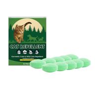Lot de 10 balles répulsives à l'huile de menthe poivrée pour chien, protection de jardin, protège les meubles des chats et comment protéger les chats de la cour répulsive pour garder un répulsif à