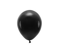 Lot de 10 Ballons de Baudruche Biodégradable Noirs