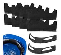 Lot de 10 bandeaux de protection pour casque de protection - Réutilisables - Lavables - Pour casque de soudage - Accessoires pour s'adapter à la plupart des chapeaux durs