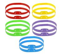 Lot de 10 Bandeaux Devine Qui, 5 Couleurs Réglables