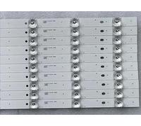 Lot de 10 bandes à 6 LED CRH-EB49KY35350512543-REV1.4 CRH-EB49KY35350512543-REV pour K49J K49 U49 499 mm