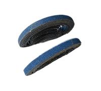 Lot de 10 bandes abrasives 330 x, 457 13, 520 20, for ponceuse à bande pneumatique, meuleuse en oxyde d'aluminium, grain 40(457x13.0mm)