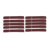 Lot de 10 bandes abrasives GXK51-B en oxyde d'aluminium 320/400/600 pour ponçage et polissage (grain 320)